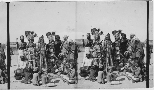 Hindu Festival Dancers. India