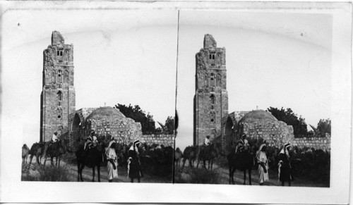 Ruins of ancient tower of Ramleh, Palestine