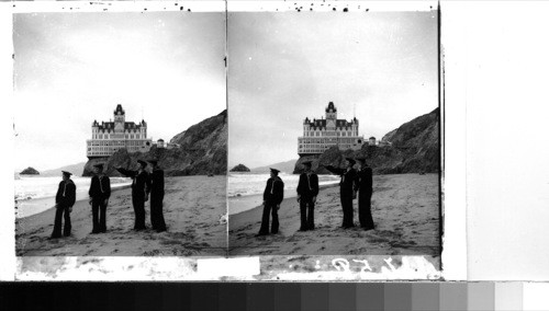 [The beach near Cliff House, San Francisco, California] Circa 1903 RM