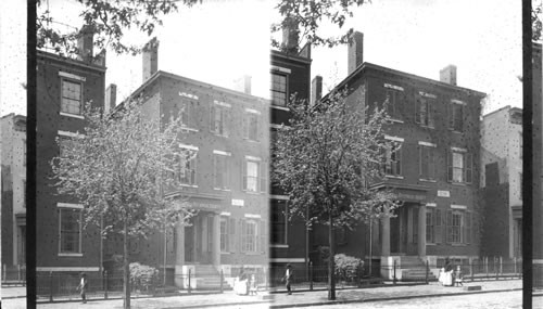 The Lee Mansion, Home of Rob't. E. Lee from 1861 to 1865. Richmond, VA