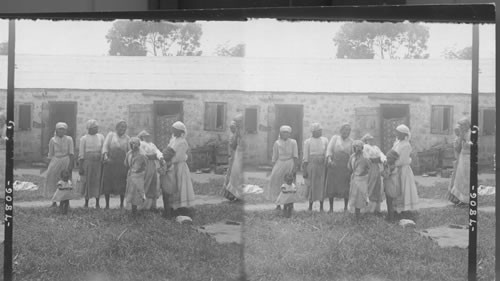 A group of light-hearted Natives Enjoying a hearty laugh. St. Croix, West Indies