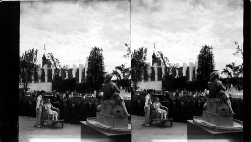 Italy's Forecourt and Hall of Science