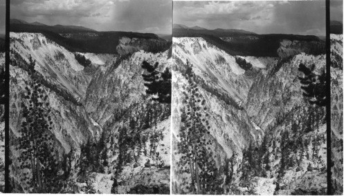 Yellowstone Canyon downstream, Wyo