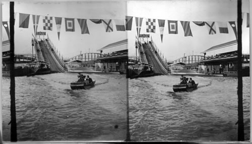 Shoot the chutes, World's Fair. St. Louis, Missouri