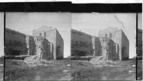 Windows from which St. Paul was let down, Damascus, Syria