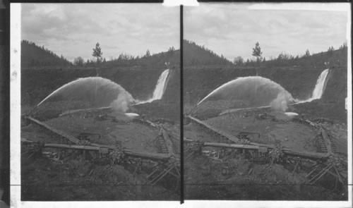 Hydraulic mining, Oregon