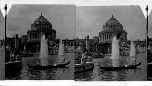 Festival Hall, Celebrating the World's advance since the Louisiana Purchase. World's Fair. St. Louis, Missouri