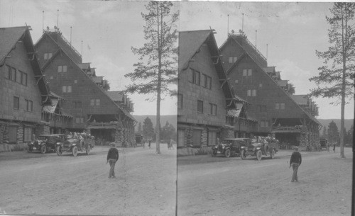 "Yellow Jacket," Leaving Old Faithful Inn