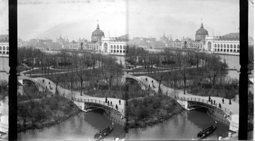 The Wooded Island and Lagoon, World's Fair, Chicago