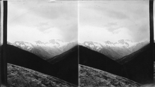 The Selkirks from Asulkan Glacier. Canada