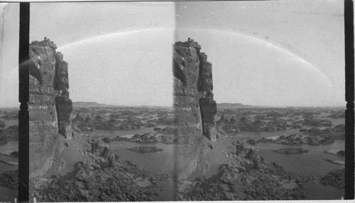 Second Cataract of the nile and Mt. Aboo (north)