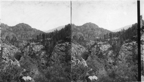 Where Nature's God hath roughest wrought. Colo. Las Animas Canyon OK