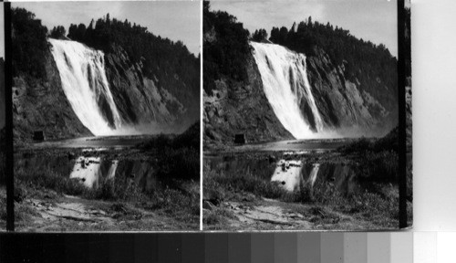 Montmorency Falls, near city of Quebec, Canada