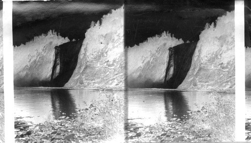 Beautiful Falls of Montmorency (250 ft.) below Quebec