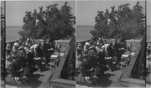 William Wallace Kincaid, President, Old Ft. Niagara Asso., and President, International Celebration at Niagara, Inc., in an the Address of Welcome at the Dedication of Old Ft. Niagara during Four-Nation Celebration at Niagara, Sept., 1934