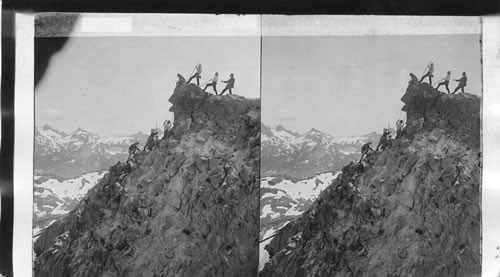 A stiff climb over the crests of the Cascades Range. Washington