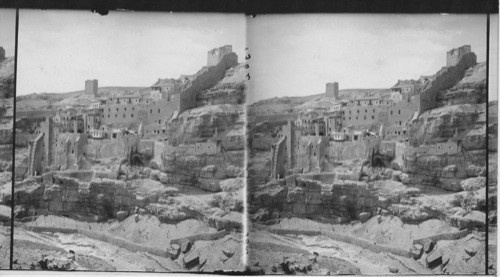 The Convent of Mar Saba, Palestine