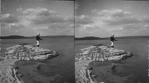 Catching and Cooking Trout, Yellowstone Park. Wyo