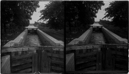 Locks, Illinois and Michigan Canal, Marcailles, Illinois