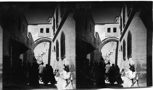 The Ecce Homo Arch, Via Dolorosa, Jerusalem, Palestine