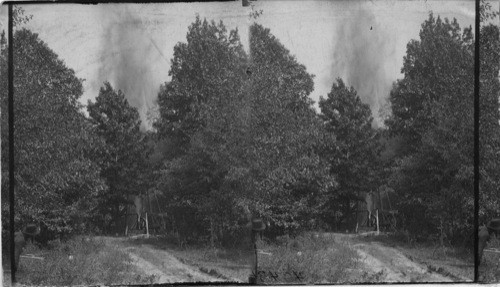 Shooting a well on Devore farm, Meadville, Pa