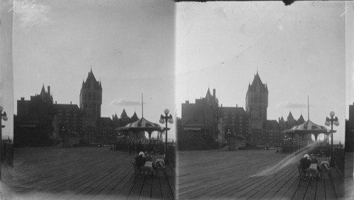 Chateau Frontenac and Dufferin Terrace, Canada