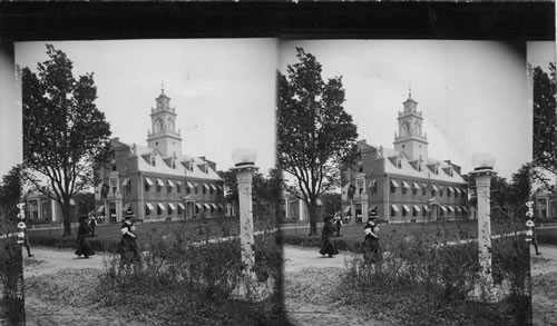 Massachusetts Building. Jamestown Exposition, VA