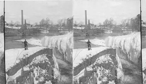 Passaic Falls in Winter, Paterson, N.J