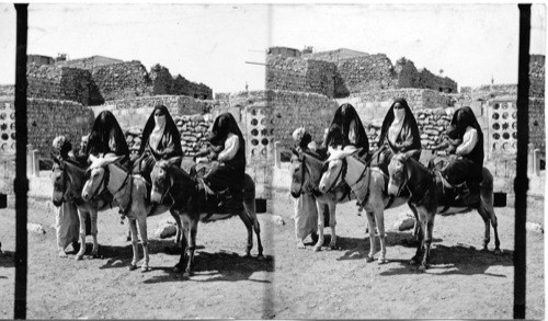 Arab ladies, Cario, Egypt