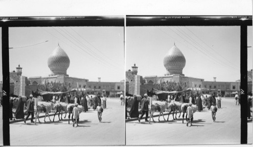 MOSQUE AND SQUARE OF ALI SHIRAS, IRAN