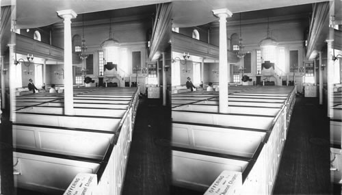 Interior of Christ Church. Alexandria. VA