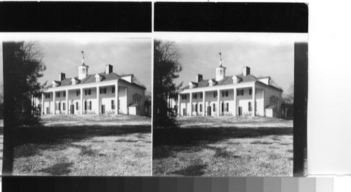 New picture with the railing around top of the veranda removed, Mt Vernon, Va