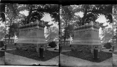 Monument to Unknown Dead in Civil War. Arlington, VA