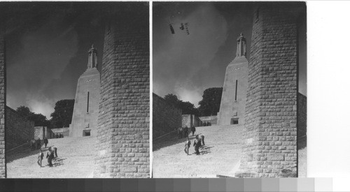 The Verdun Monument to victory. (N. W.) The memorial of an immortal defense. The Verdun Monument, France. #400 of 400 World War