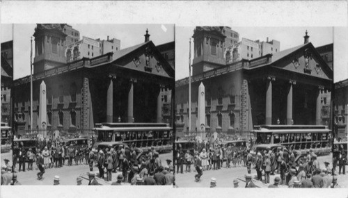 Exterior of St. Paul's Church on Broadway, N.Y. City