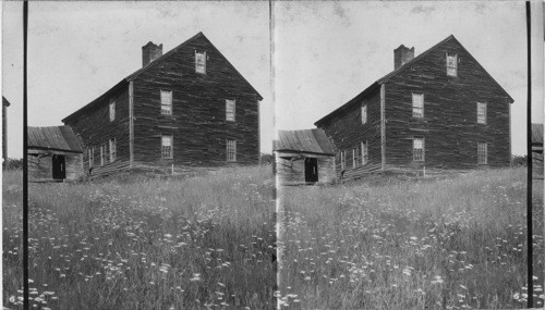 Abandoned Farm House, rear - Salisbury . N. H