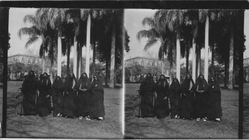 Egypt Veiled Women of Cairo, Egypt