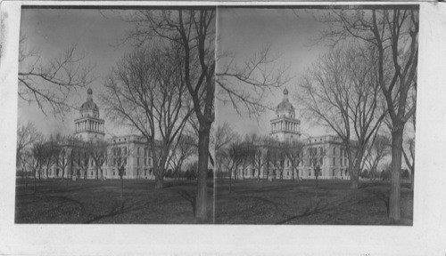 The State Capital, Lincoln Nebraska. Old Bldg. New Capitol voted by Architects one of 3 most beautiful bldgs in U.S