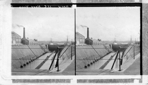 The Great U.S. Navy Yard Dry Docks at Bremerton, Wash