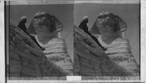 Majestic in the Morning Light, the Inscrutable Sphinx, Guards Khepren’s Tomb, Gizeh, Egypt