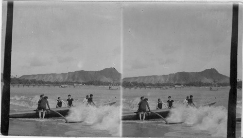 Hawaii. Outrigger Canoe