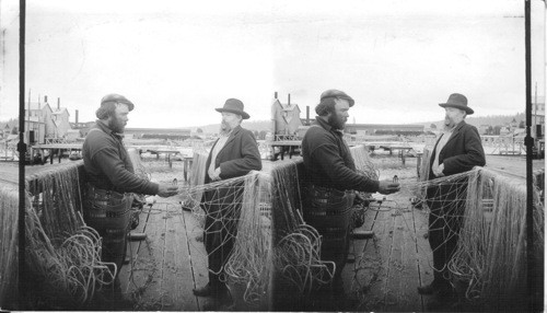 Salmon Fishers and Their Nets, Astoria, Oregon