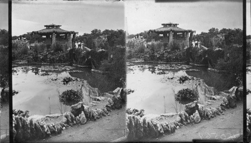 The Sunken Garden in Brackenridge Park, San Antonio, Texas