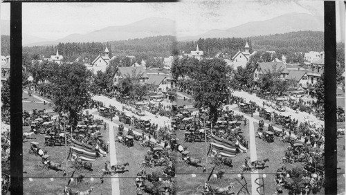 The merriest Day of all the year North Conway 1892, New Hampshire