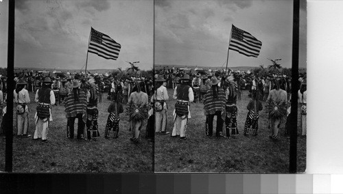 A Piegan choosing Dance, Northern Montana, 1910