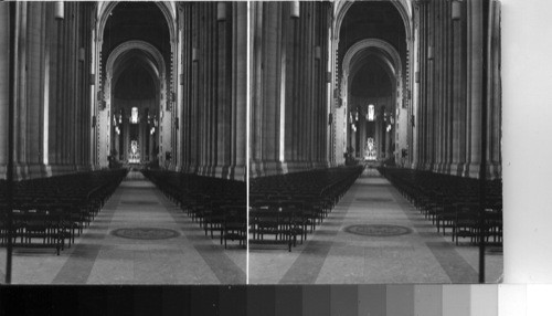 Interior of St. John the Divine, N.Y.C