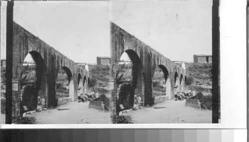 Old Aqueduct and Bridge, Cuernavaca. Mexico