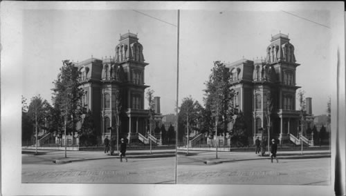 Amelia Palace, last official residence of Brigham Young, Salt Lake City. Utah