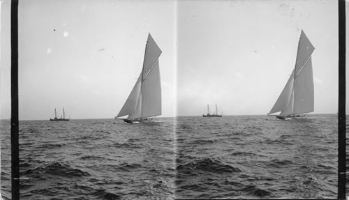 A Yacht on New York Waters