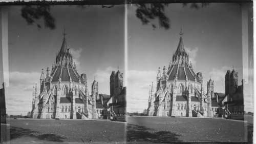 Library Wing of Parliament Buildings. Ottawa. Canada